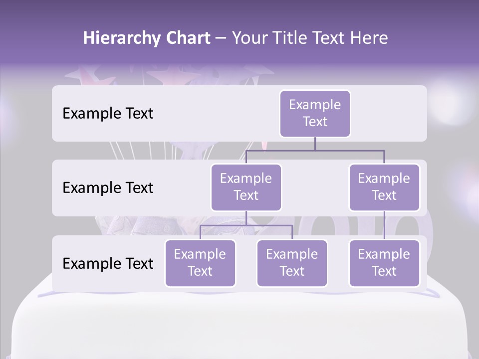 Bokeh Ribbon Celebration PowerPoint Template