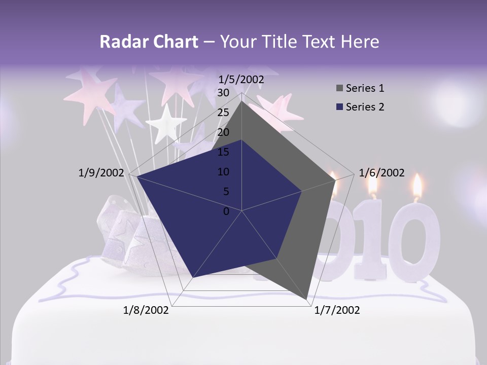 Bokeh Ribbon Celebration PowerPoint Template