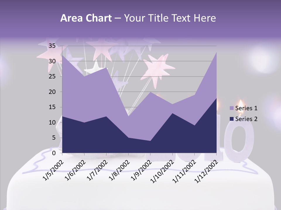 Bokeh Ribbon Celebration PowerPoint Template