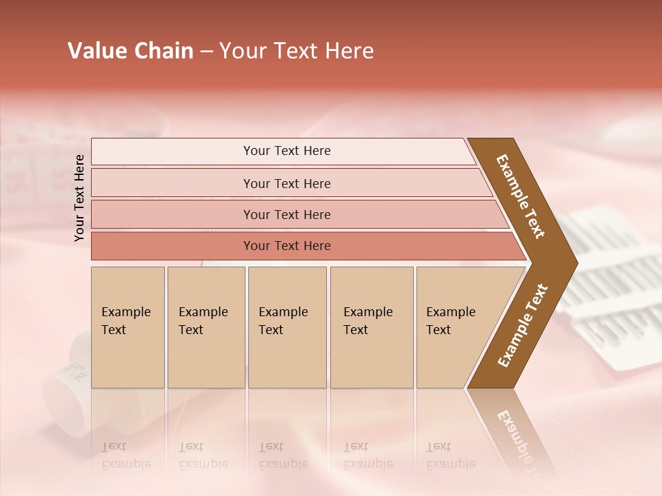 Button Silk Sew PowerPoint Template