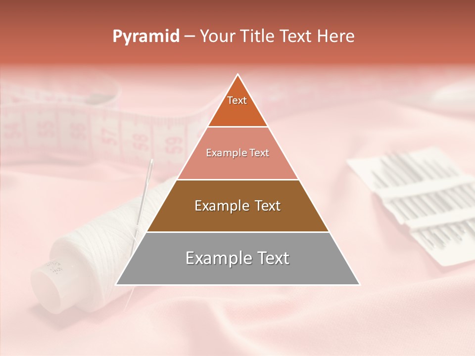 Button Silk Sew PowerPoint Template