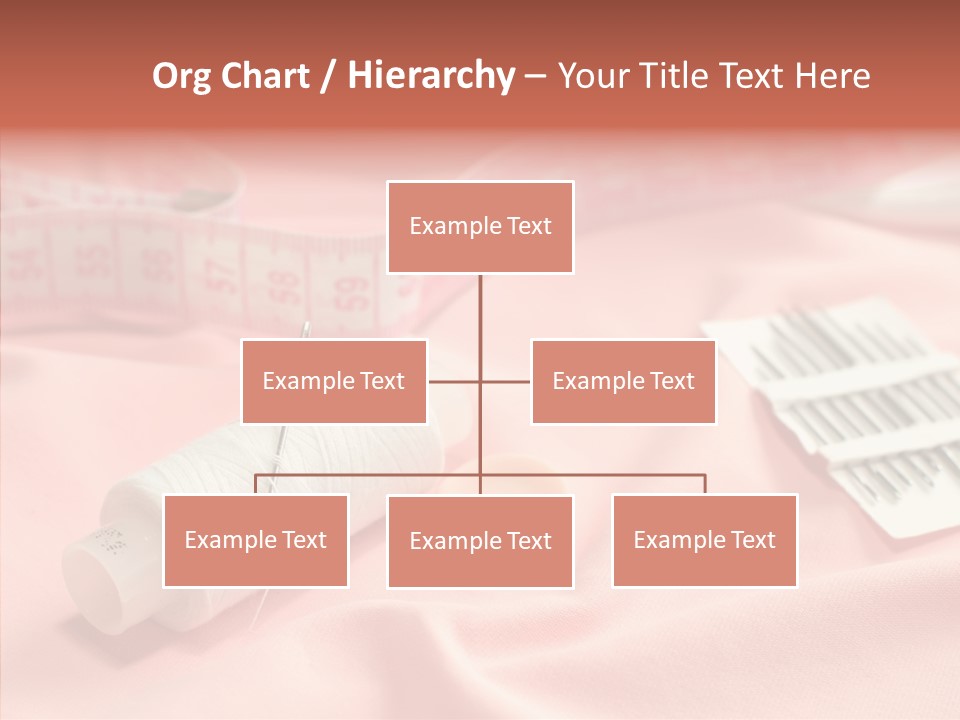 Button Silk Sew PowerPoint Template