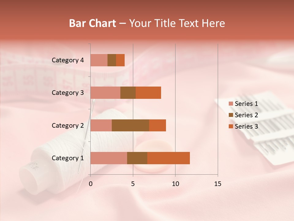 Button Silk Sew PowerPoint Template