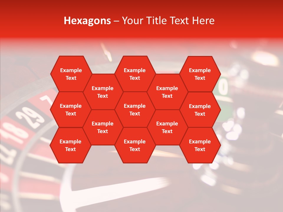 Success Spinning Vegas PowerPoint Template