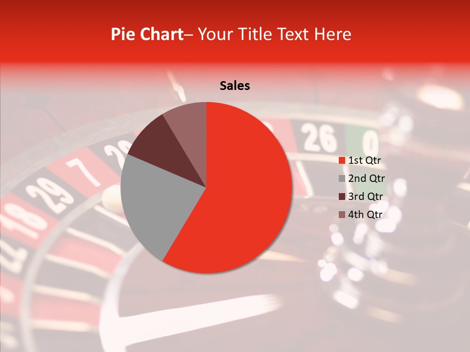 Success Spinning Vegas PowerPoint Template