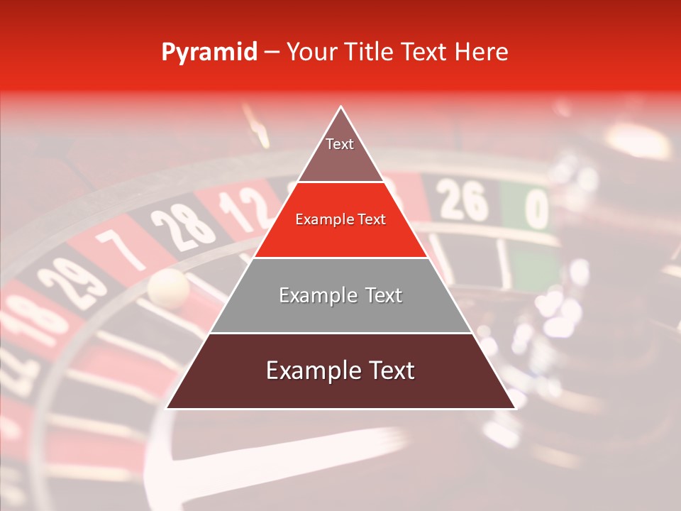 Success Spinning Vegas PowerPoint Template