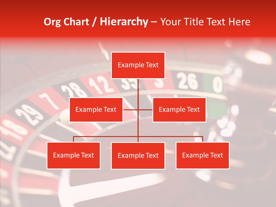 Success Spinning Vegas PowerPoint Template