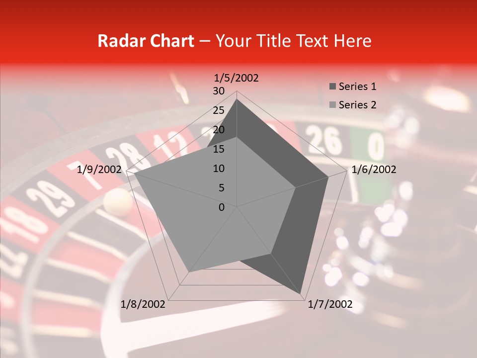 Success Spinning Vegas PowerPoint Template