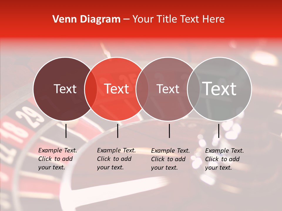 Success Spinning Vegas PowerPoint Template