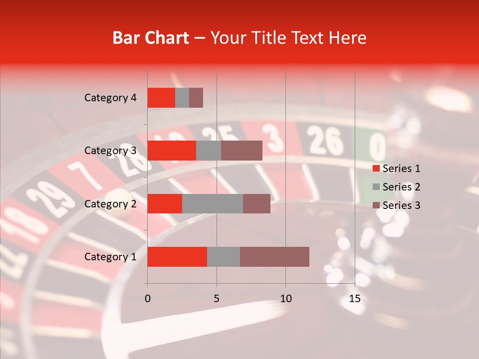Success Spinning Vegas PowerPoint Template