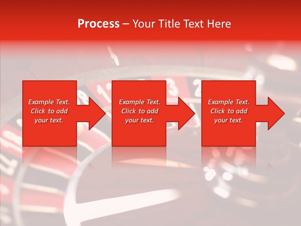 Success Spinning Vegas PowerPoint Template