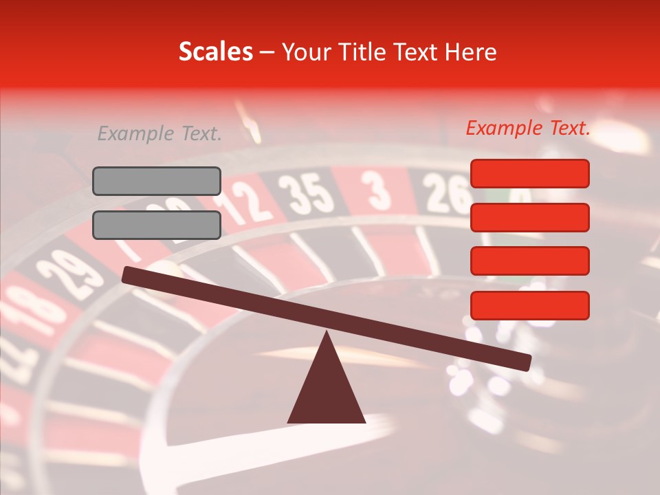 Success Spinning Vegas PowerPoint Template