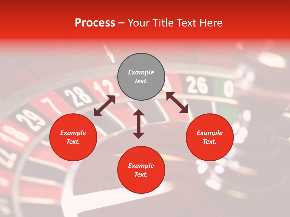 Success Spinning Vegas PowerPoint Template
