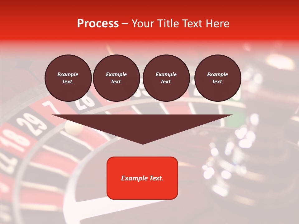 Success Spinning Vegas PowerPoint Template