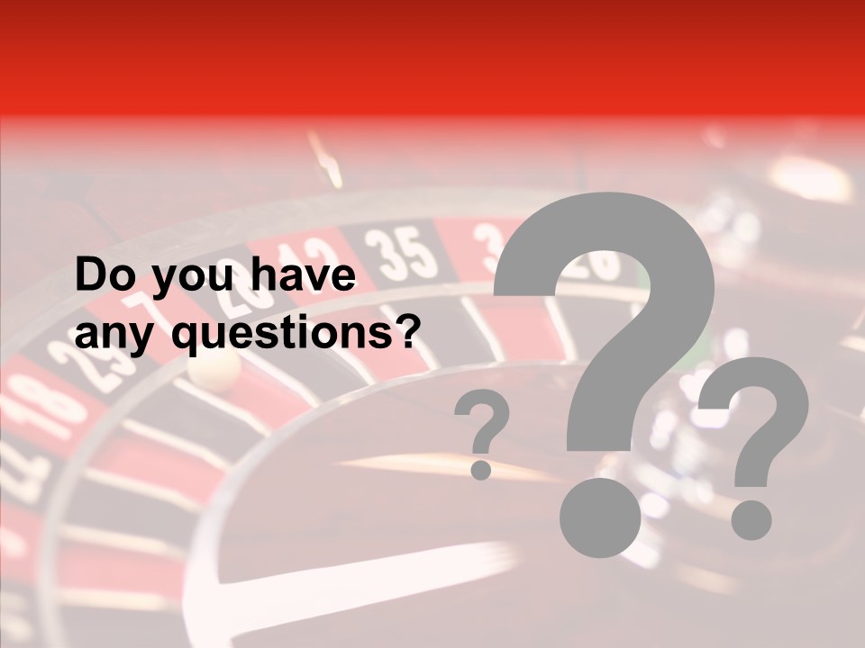 Success Spinning Vegas PowerPoint Template