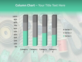 Plastic Tailor Thimble PowerPoint Template