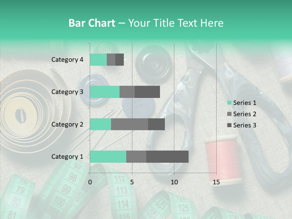 Plastic Tailor Thimble PowerPoint Template
