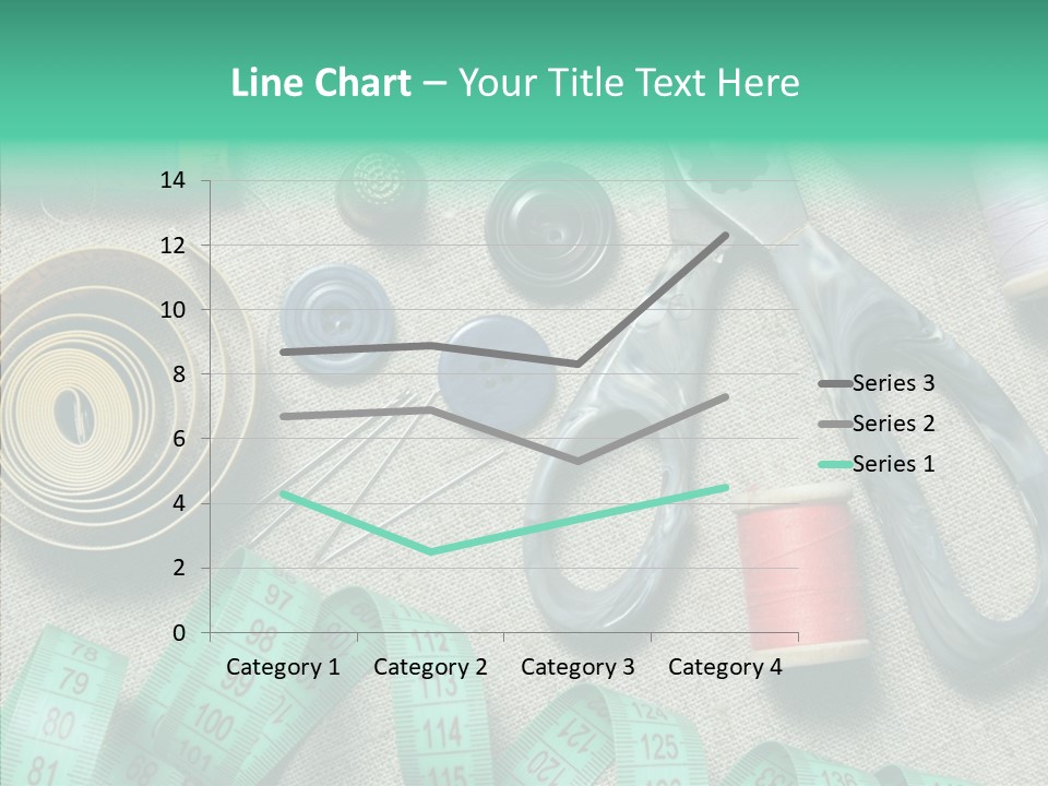 Plastic Tailor Thimble PowerPoint Template