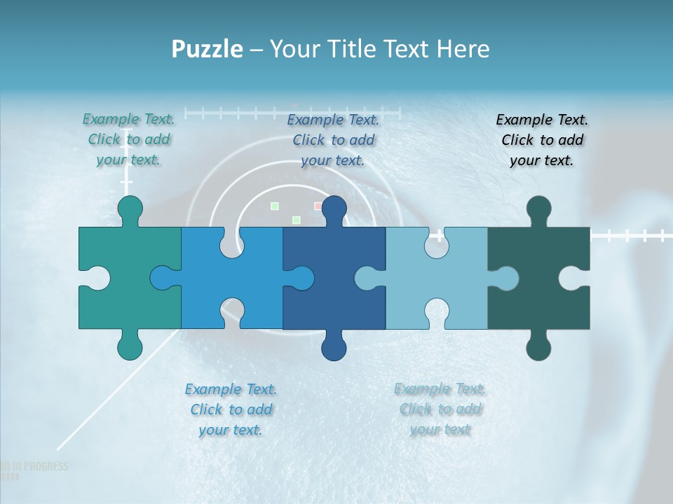Sight Data Lines PowerPoint Template