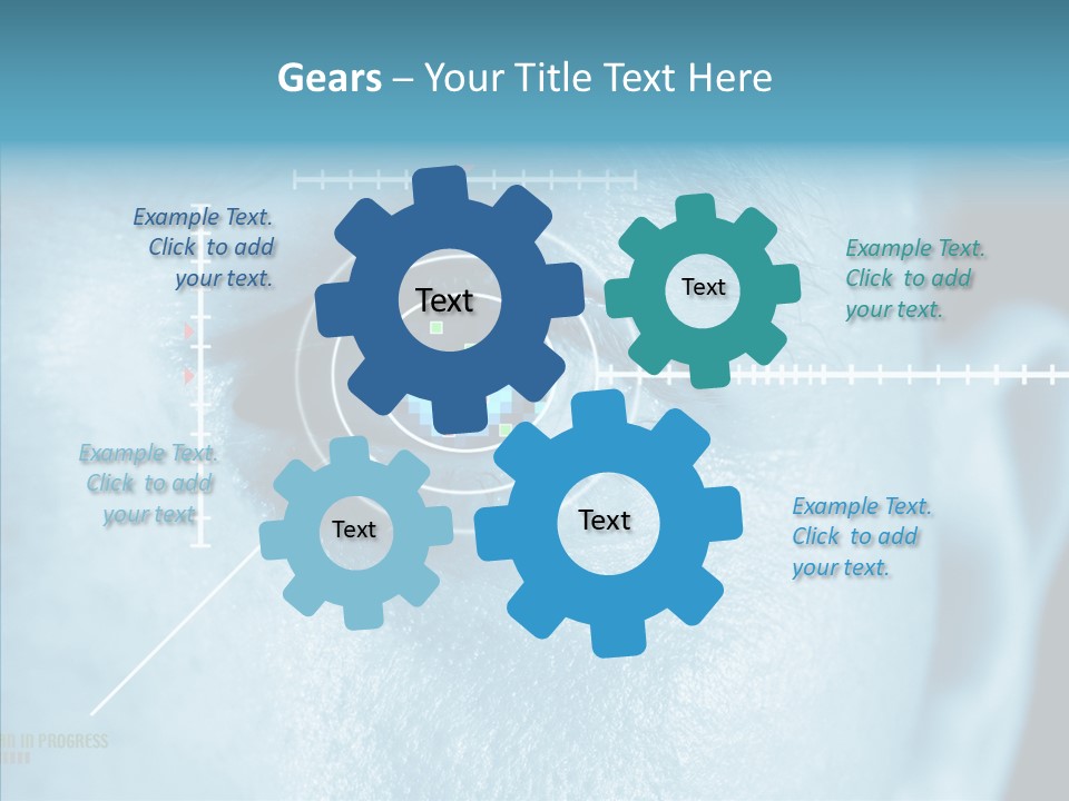 Sight Data Lines PowerPoint Template