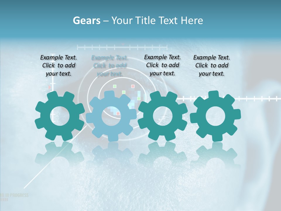 Sight Data Lines PowerPoint Template