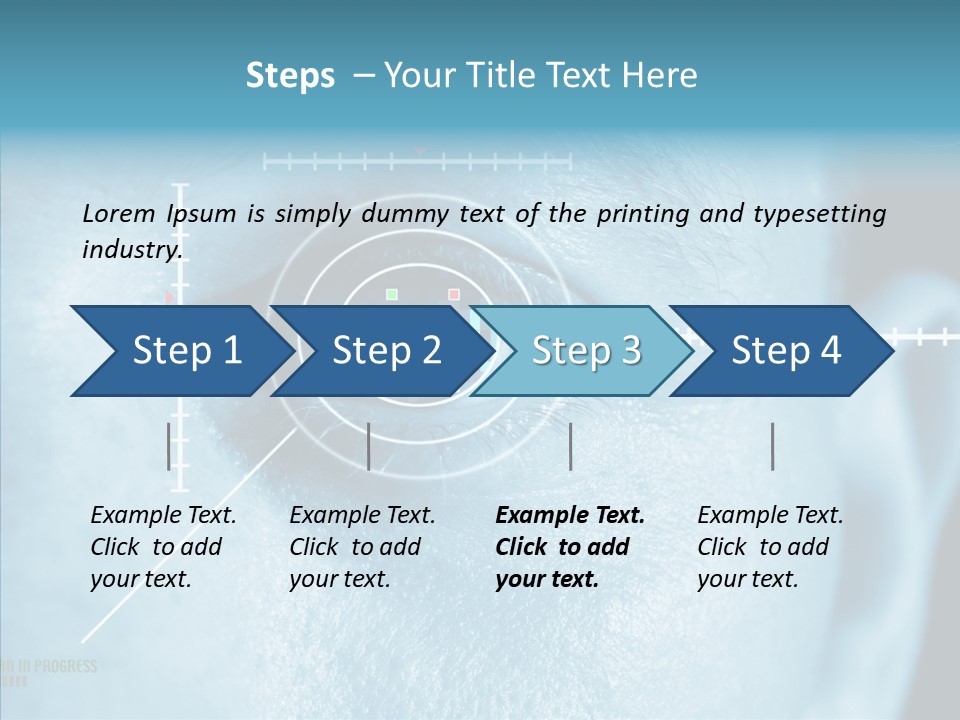 Sight Data Lines PowerPoint Template