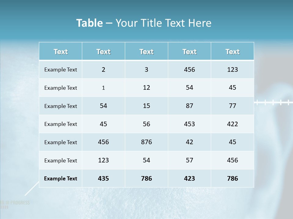 Sight Data Lines PowerPoint Template