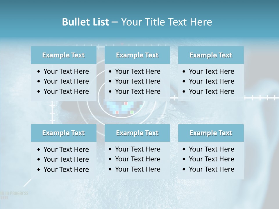 Sight Data Lines PowerPoint Template