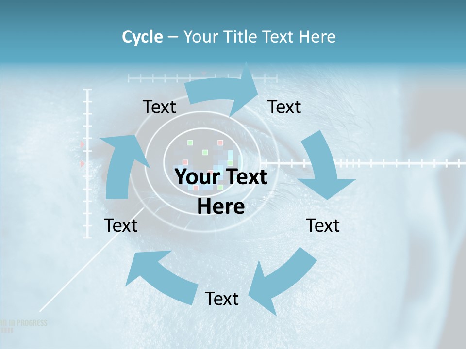 Sight Data Lines PowerPoint Template