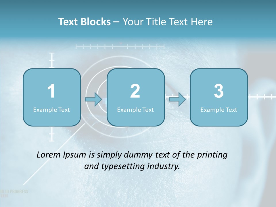 Sight Data Lines PowerPoint Template