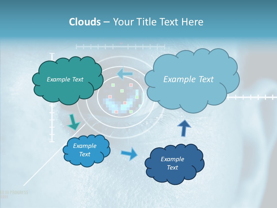 Sight Data Lines PowerPoint Template
