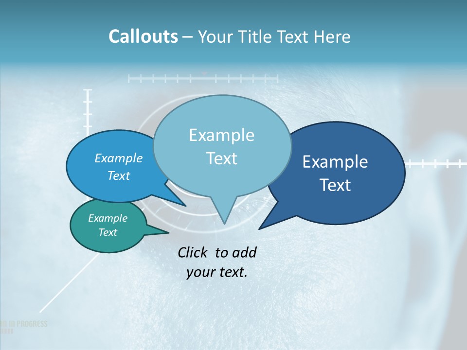 Sight Data Lines PowerPoint Template