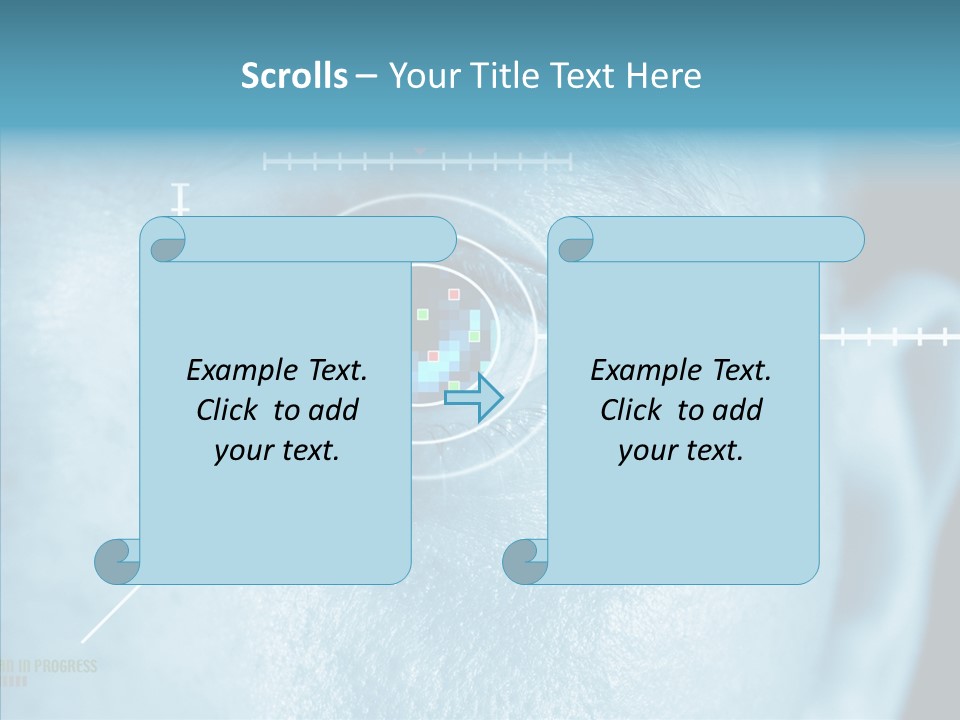 Sight Data Lines PowerPoint Template