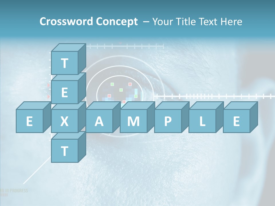 Sight Data Lines PowerPoint Template