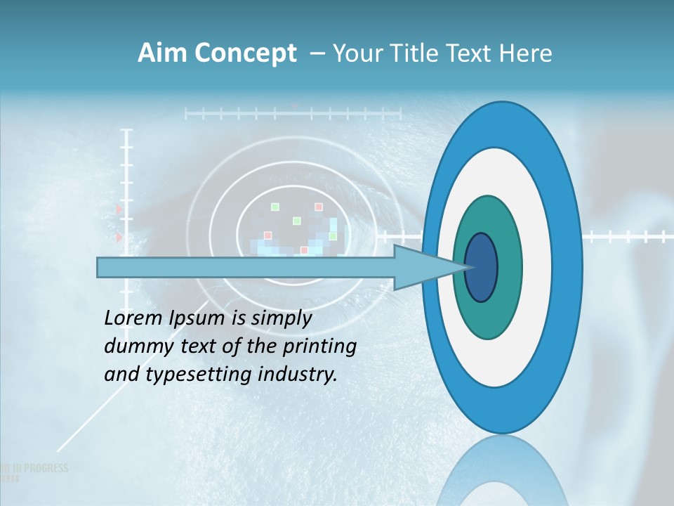 Sight Data Lines PowerPoint Template