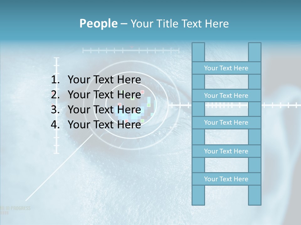 Sight Data Lines PowerPoint Template