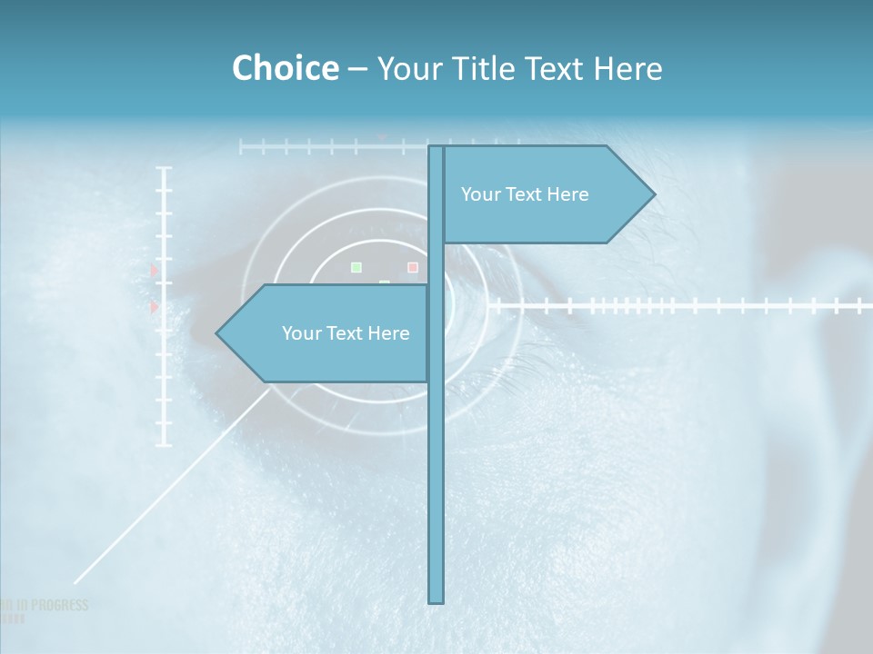 Sight Data Lines PowerPoint Template