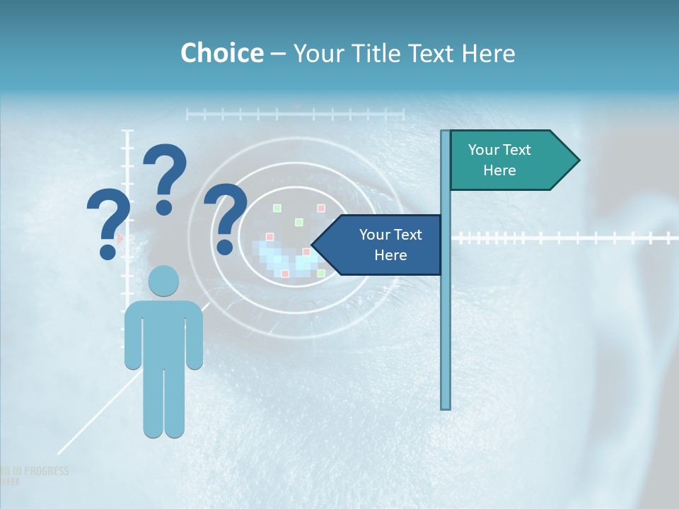 Sight Data Lines PowerPoint Template