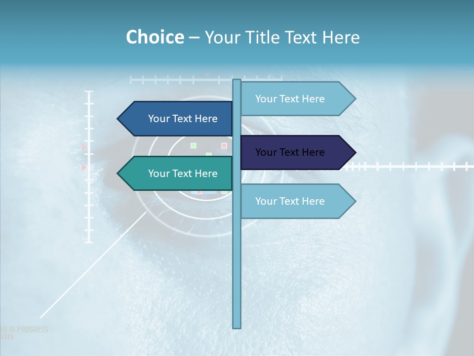 Sight Data Lines PowerPoint Template