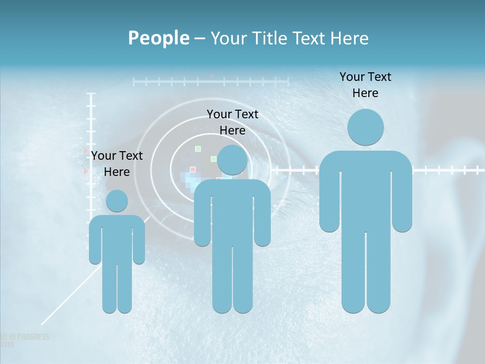 Sight Data Lines PowerPoint Template