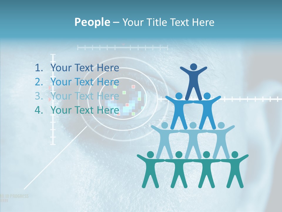 Sight Data Lines PowerPoint Template