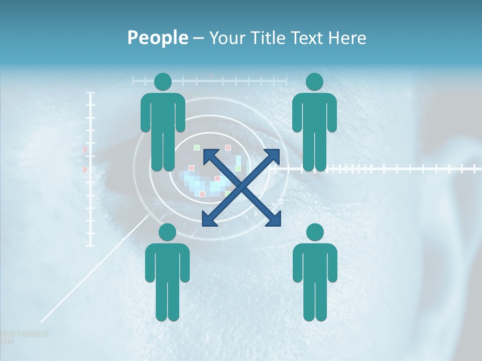 Sight Data Lines PowerPoint Template