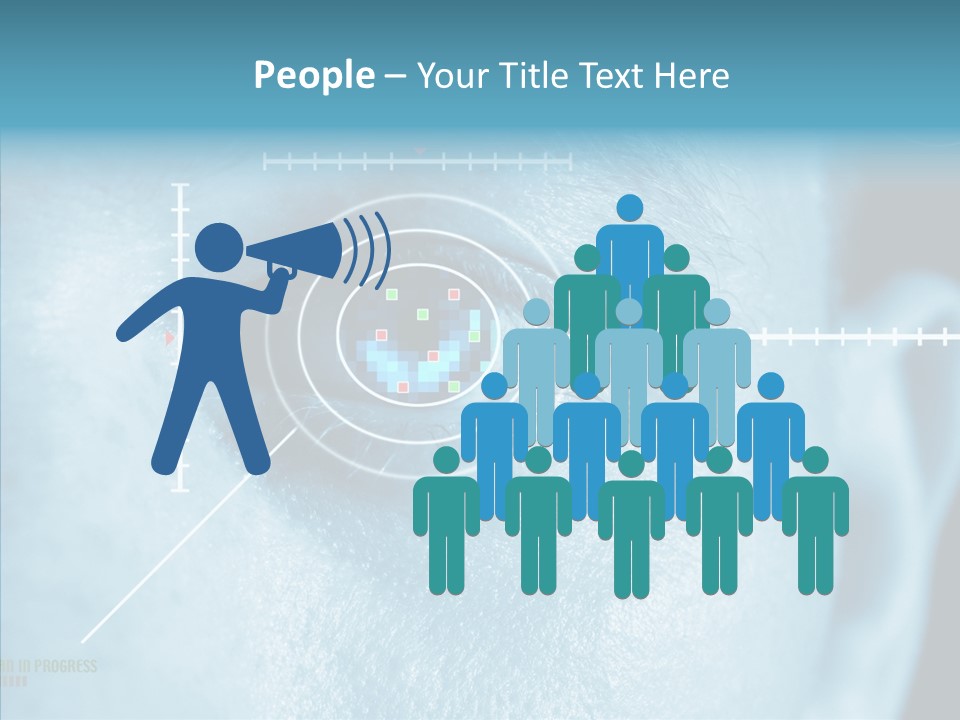 Sight Data Lines PowerPoint Template