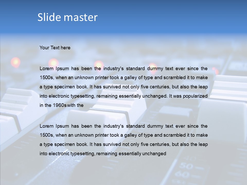 Level Video Live PowerPoint Template