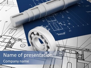 Cogs Technology Metallic PowerPoint Template