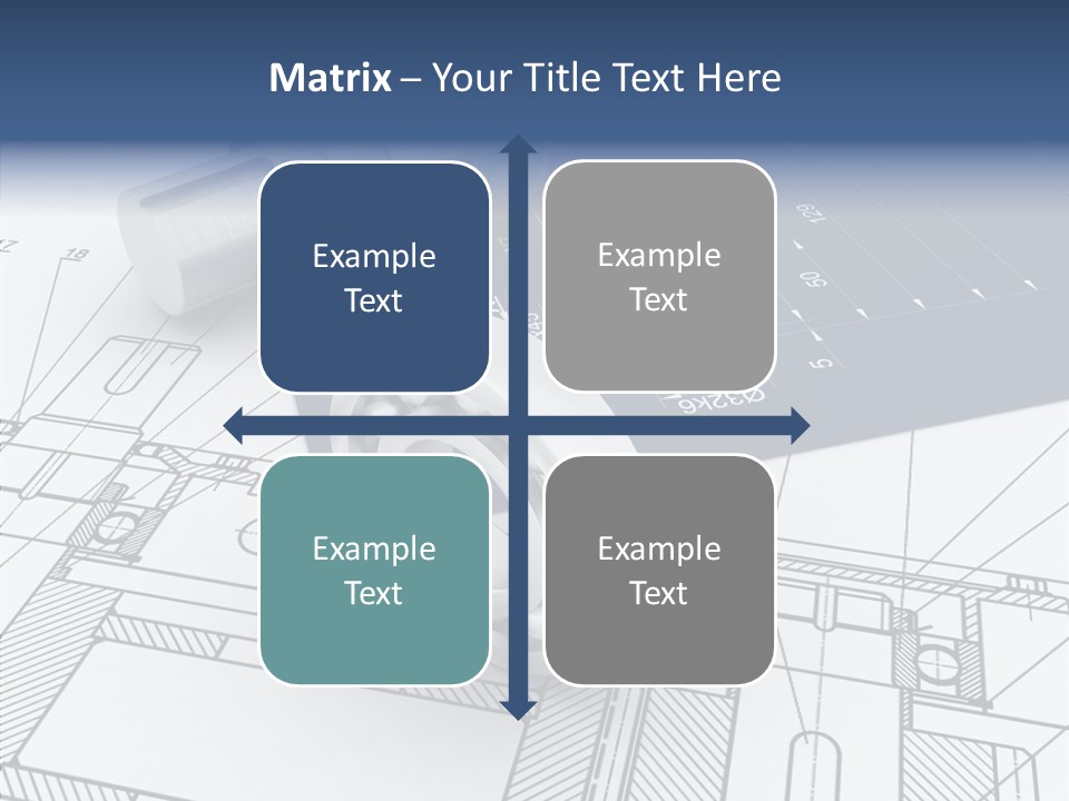 Cogs Technology Metallic PowerPoint Template