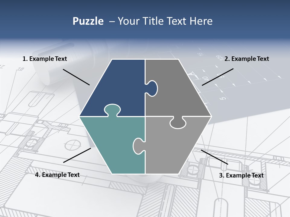 Cogs Technology Metallic PowerPoint Template