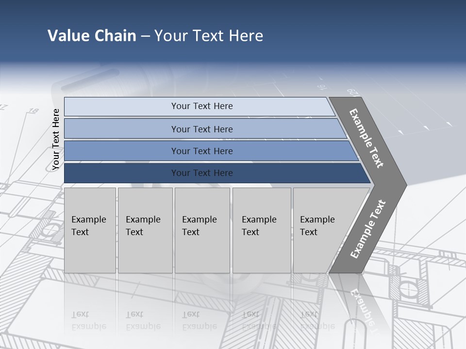 Cogs Technology Metallic PowerPoint Template