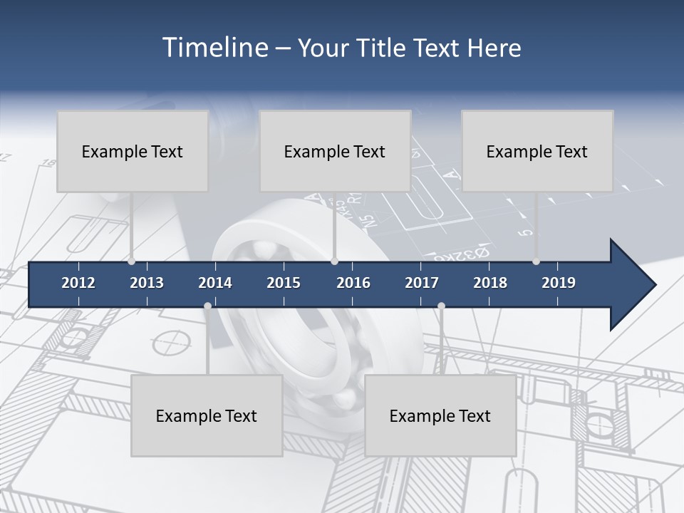 Cogs Technology Metallic PowerPoint Template