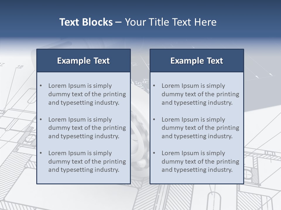 Cogs Technology Metallic PowerPoint Template